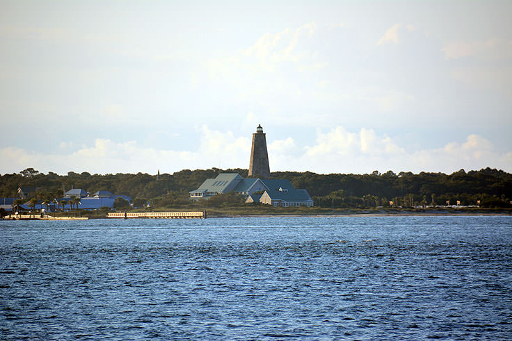 Old Baldy Lighthouse on Bald Head Island, NC