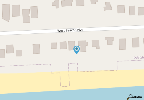 The Sandcastle: Upscale Large Oceanfront Home with Private Pool and Elevator map location