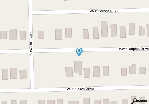 A World Away: spacious 4BR beach home, perfect for 8 guests. map location