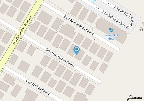 Lower level duplex in heart of Wrightsville Beach! map location