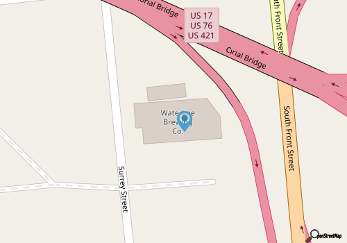   Wilmington Bike & Brew Tours map location