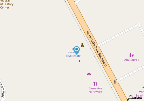 Network Real Estate map location