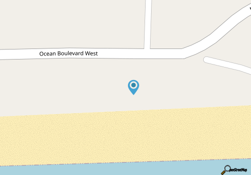 Oceanfront Cottage with Sunrise View, Walkway to Beach, WiFi, Outdoor Shower, AC map location