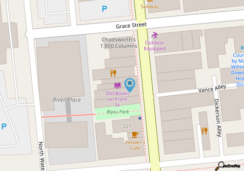 Literary History Walking Tour map location