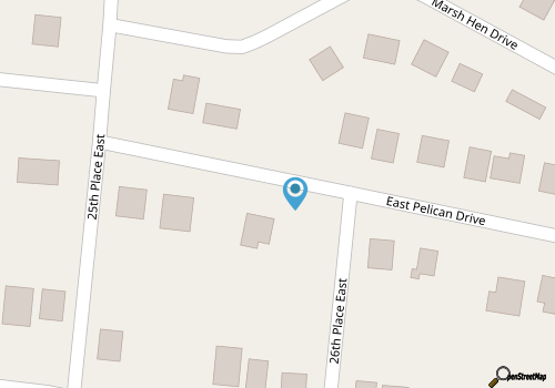 Hasslin Hound: 4-bedroom Oceanview, Pet Friendly, steps from East Beach, Oak Island, NC. map location