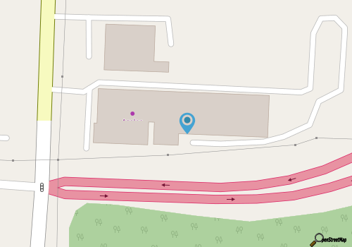 Pet Friendly Diamond In The Ruff Warehouse Apartment map location