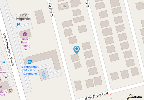 Brand-new home with ocean views from almost every room with double balconies map location