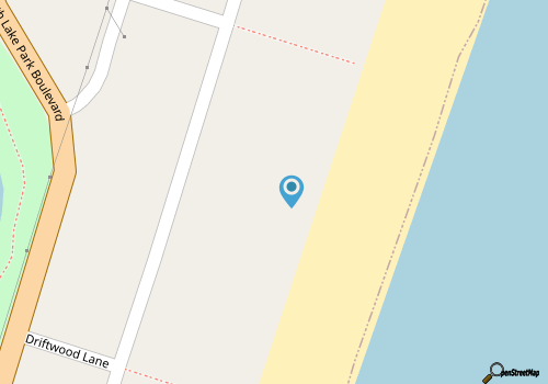 Sandy Cheeks Retreat Duplex - Right Cheek - Sleeps 10 - 1 block to beach! map location