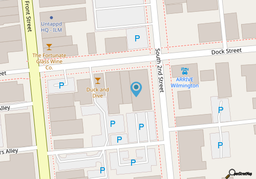 Suites on Front map location