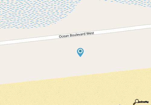 Oceanfront home with beach access - large deck, sunroom, AC & washer/dryer map location