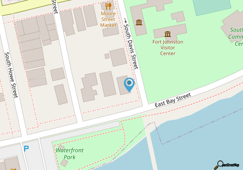 Southport River Walk map location