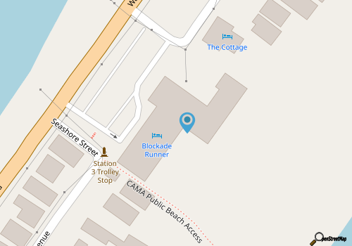 East Oceanfront Dining  map location