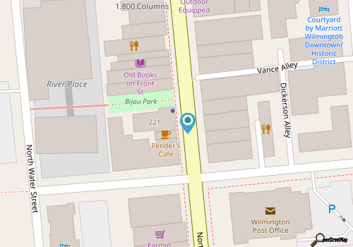 Taste Carolina Gourmet Food Tours map location