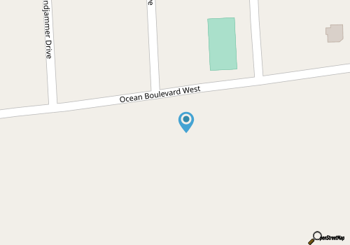 Oceanfront home with WiFi, central AC, washer/dryer - dogs welcome map location