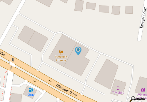 Pizzetta’s Pizzeria map location