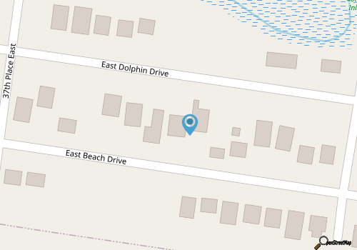 One Row from Beach w/ Pool, Elevator, Fire Pit! map location