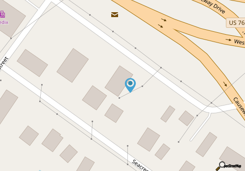Poe’s Tavern map location