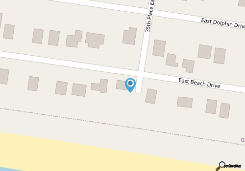 Dune Life at OKI: Oceanfront with Pool map location