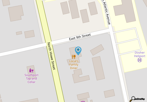 Locals Family Diner map location