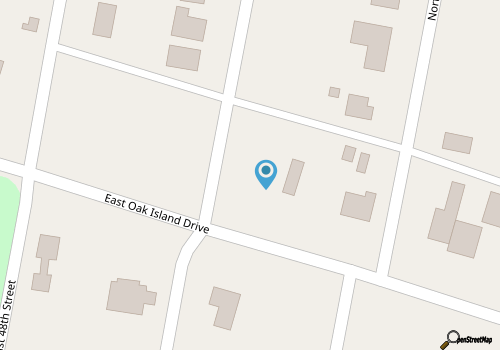 OW 3201-Flirty Flamingo: Oceanview condo in Oak Island, sleeps 10, pet-friendly. map location