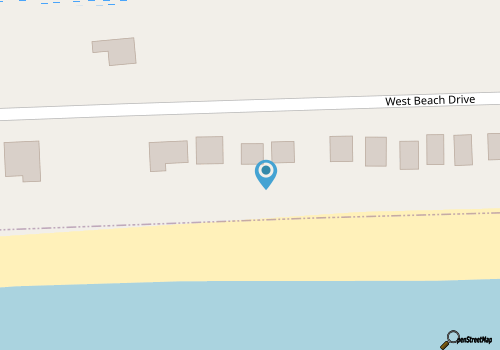 My Two Gulls: Oceanfront Home on Island's West End with Great Views map location