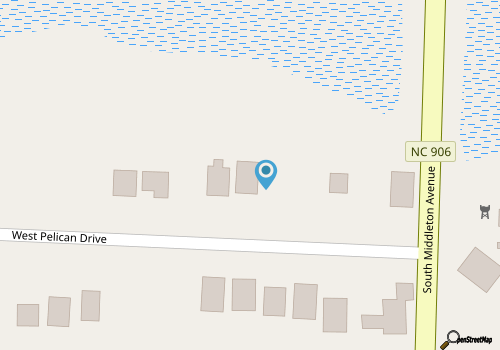 The Seashell Cottage map location