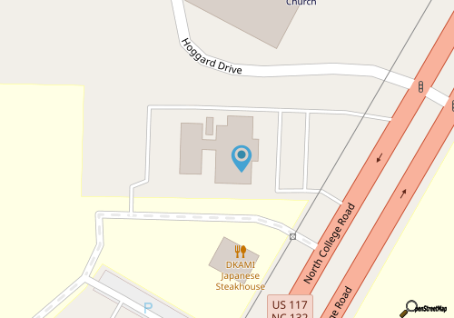 Okami Japanese Steakhouse map location