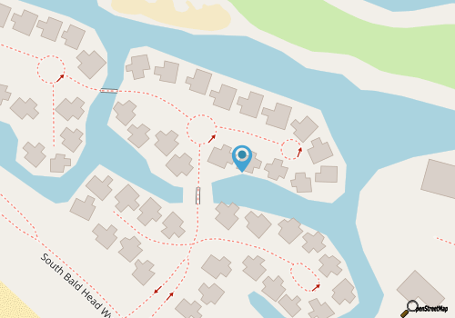 Your seat for sweeping ocean views and unforgettable sunsets at Villa 22 map location