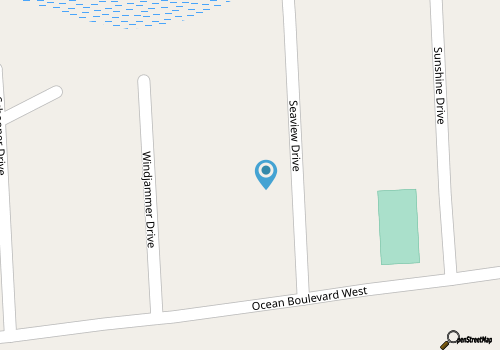 Fantastic house with WiFi, central AC, and private washer/dryer - steps to beach map location