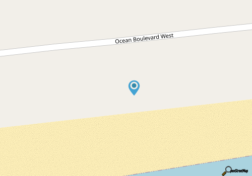 Ground-floor condo just 200 steps from the beach with a community pool! map location