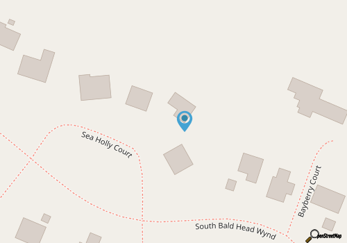 Captain Tank's Ocean View with covered deck map location