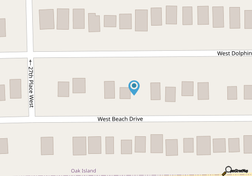 2BR/1.5BA Upper Duplex -Ocean Views, Sleeps 6 map location