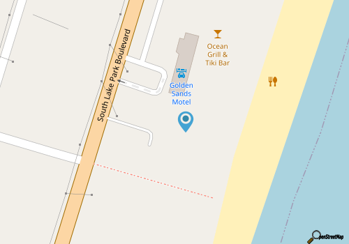 Surf's Up | Oceanfront, Elevator + Prime Location map location