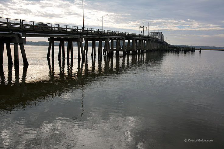 Woods Memorial Bridge in Beaufort SC