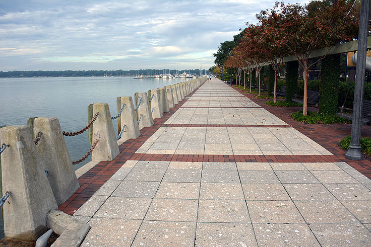 The Beaufort SC waterfront