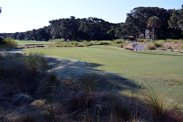 The golf course at Bald Head Country Club is beautifully maintained