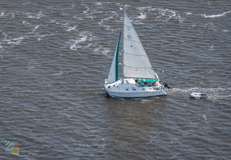 Sailing the Cape Fear River