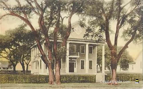 Vintage photo of historic Southport, NC