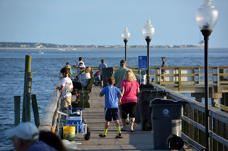 Waterfront Park Pier Southport NC