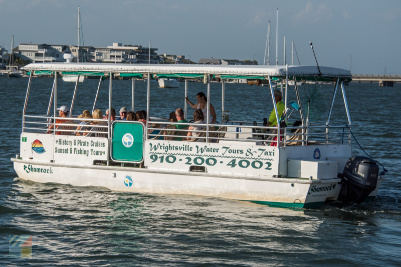 A boat tour in Wrightsville Beach NC