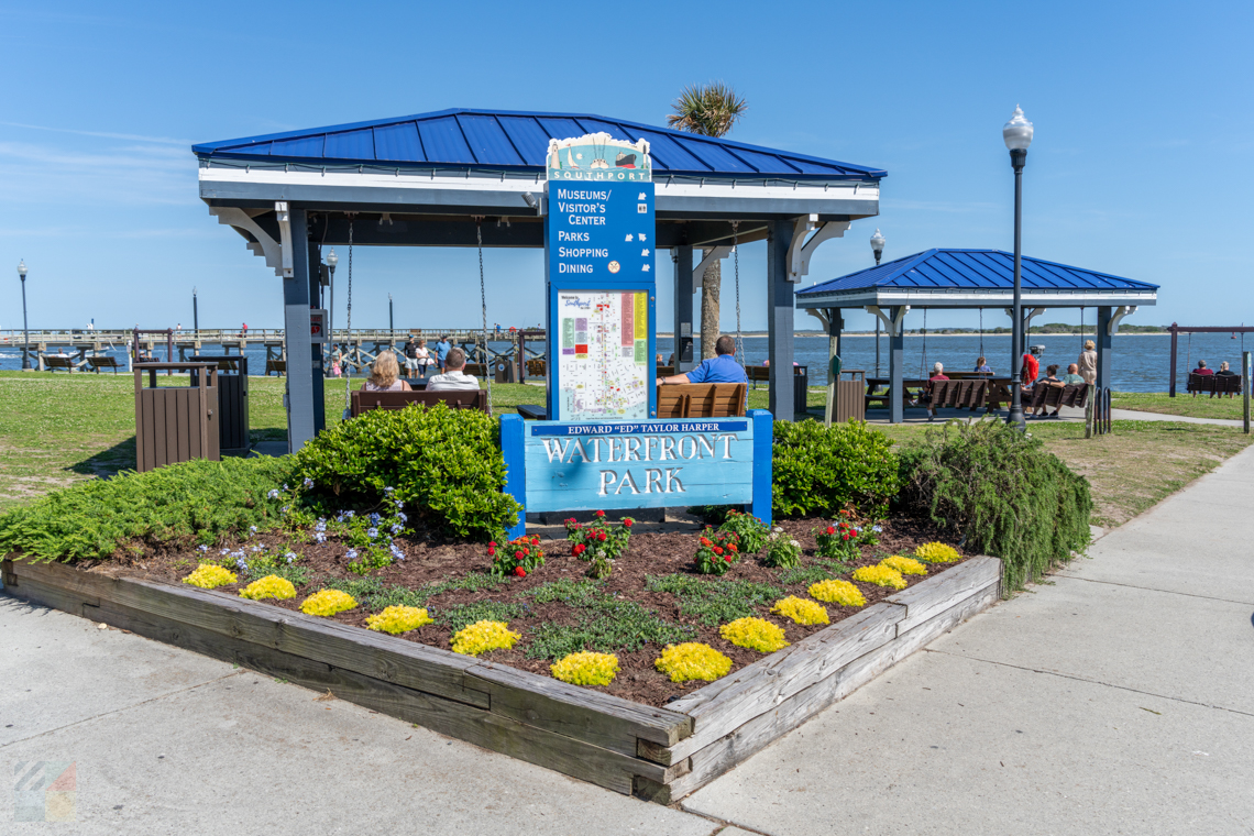 Downtown Southport NC Waterfront Park