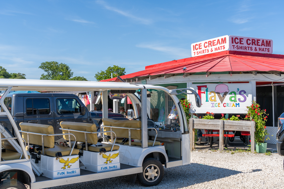 Downtown Southport NC Ice Cream shop