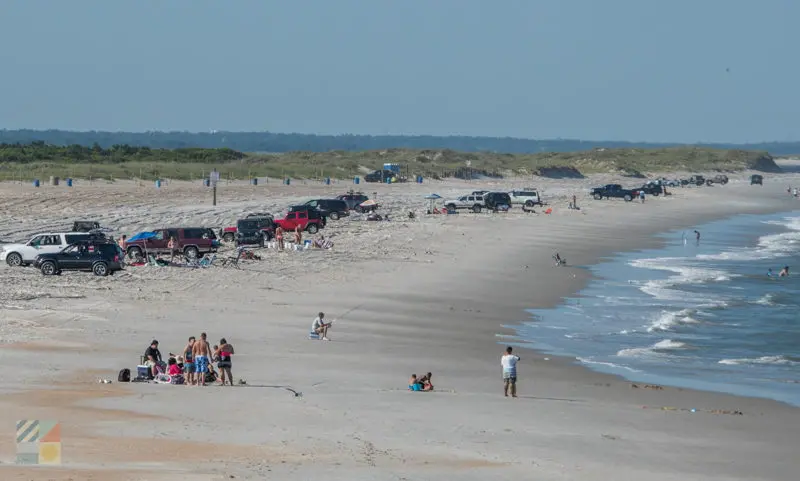 View of Freeman Park from Carolina Beach Fishing Pier