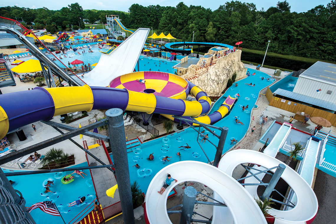 Jungle Rapids Family Fun Park view of the park