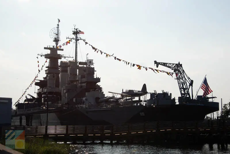Battleship USS North Carolina