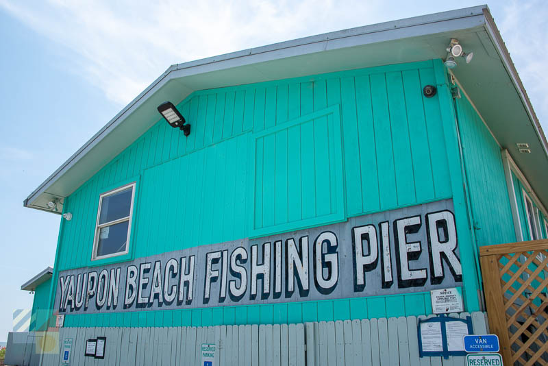 Yaupon Fishing Pier entrance