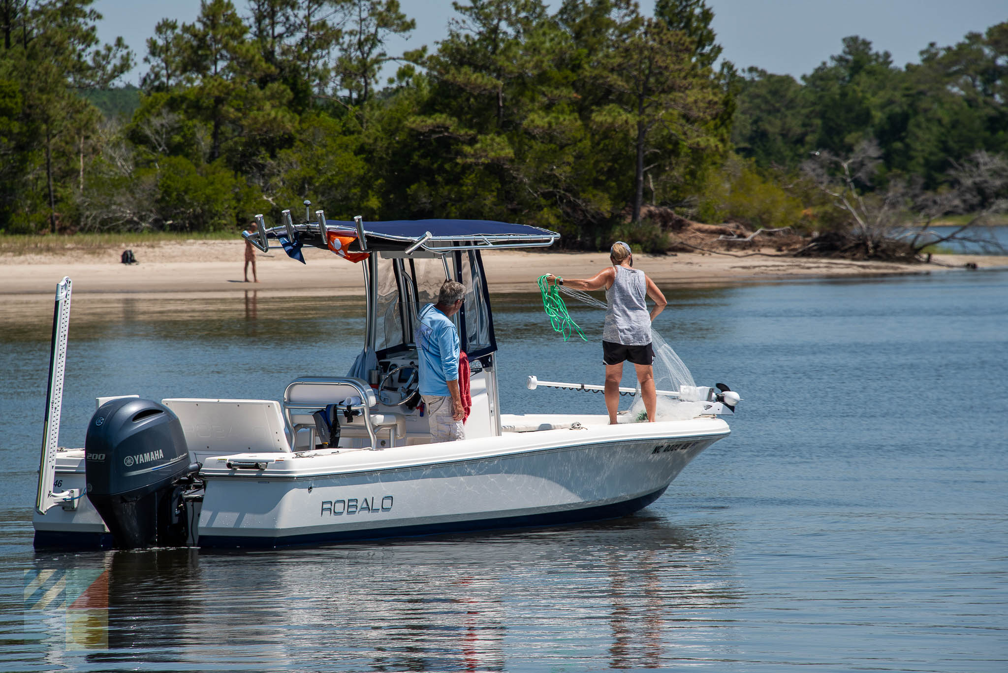 Fishing adjacent to Dutchman Creek Park