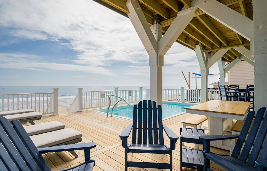 Beautiful... Vacation rental home in Oak Island, NC settings>site
