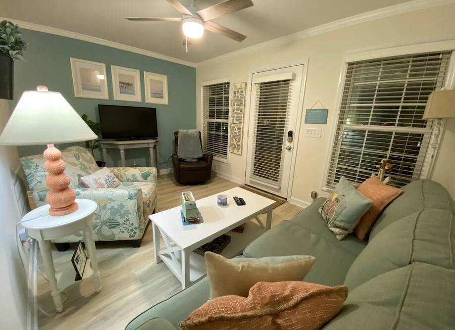 Upscale Coastal... Vacation rental home in Southport, NC settings