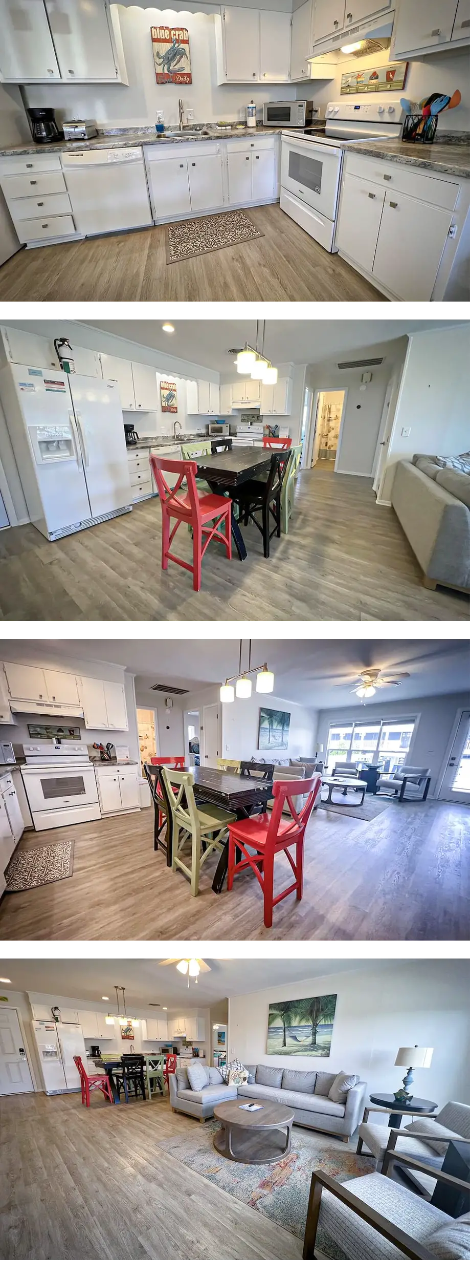 Ocean view duplex just steps from the beach!